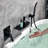1 Handle Wall Waterfall Faucet with Diverter