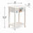 Harrel Solid Wood End Table with Storage