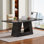 63" Modern Executive Desk With Sturdy Base
