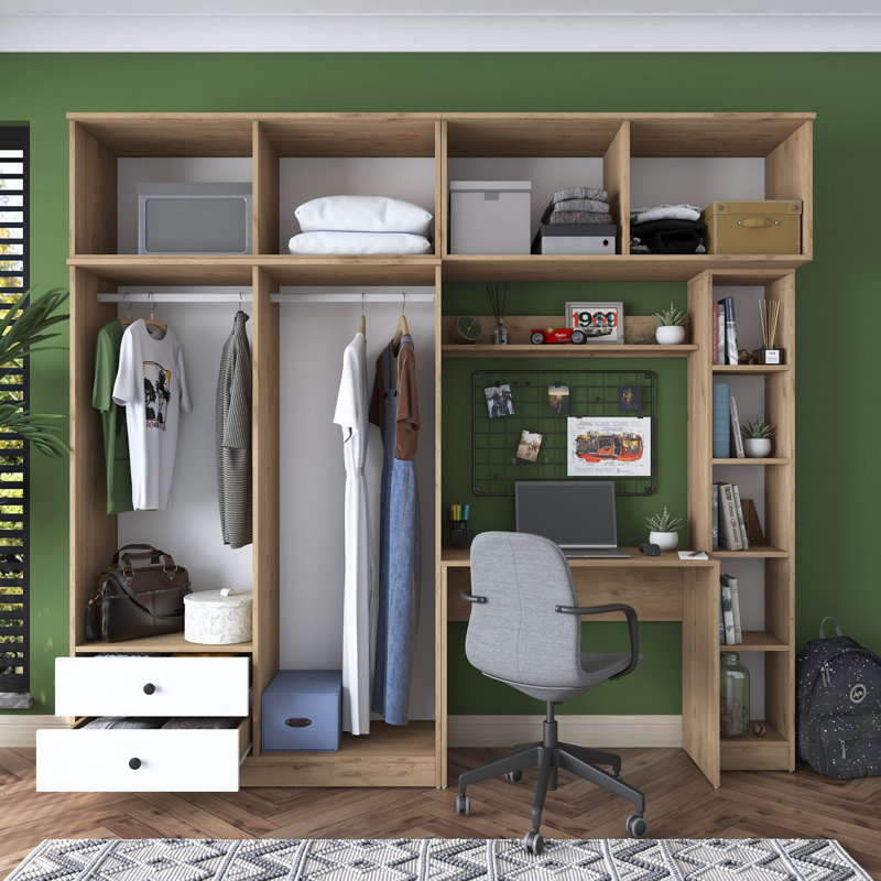 Ensemble chambre à coucher et bureau