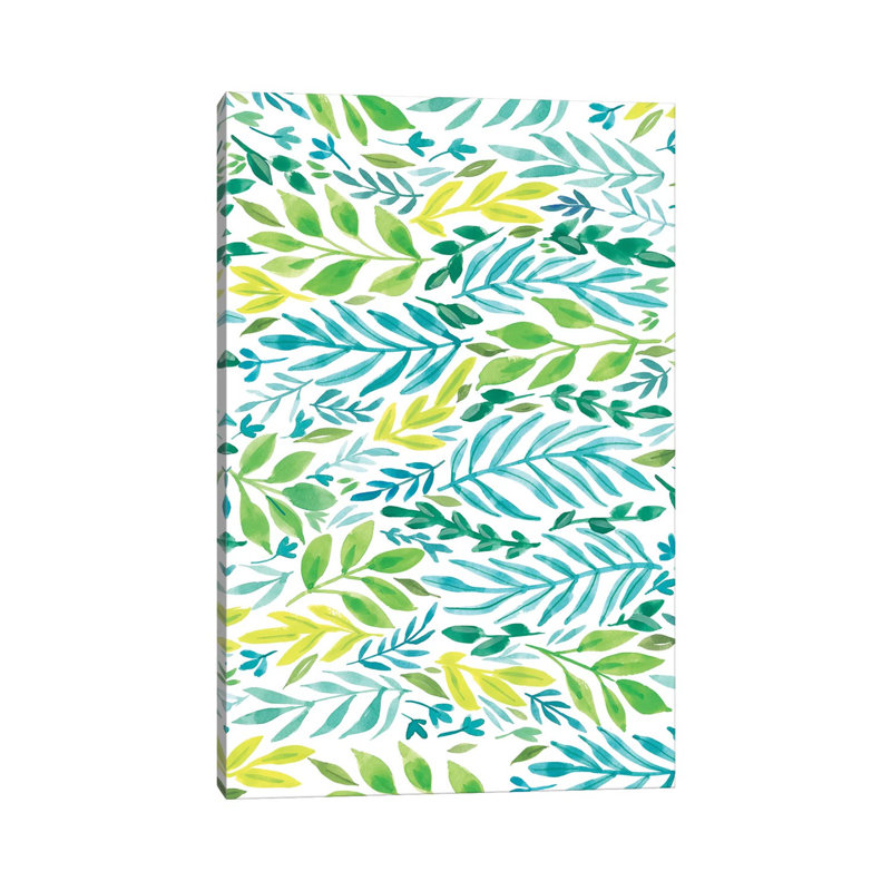 Painted Garden V by Amanda Mcgee - Wrapped Canvas Painting, 66.04cm H x 45.72cm W x 1.91cm D