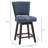 Swivel Upholstered Counter Stool-100391203