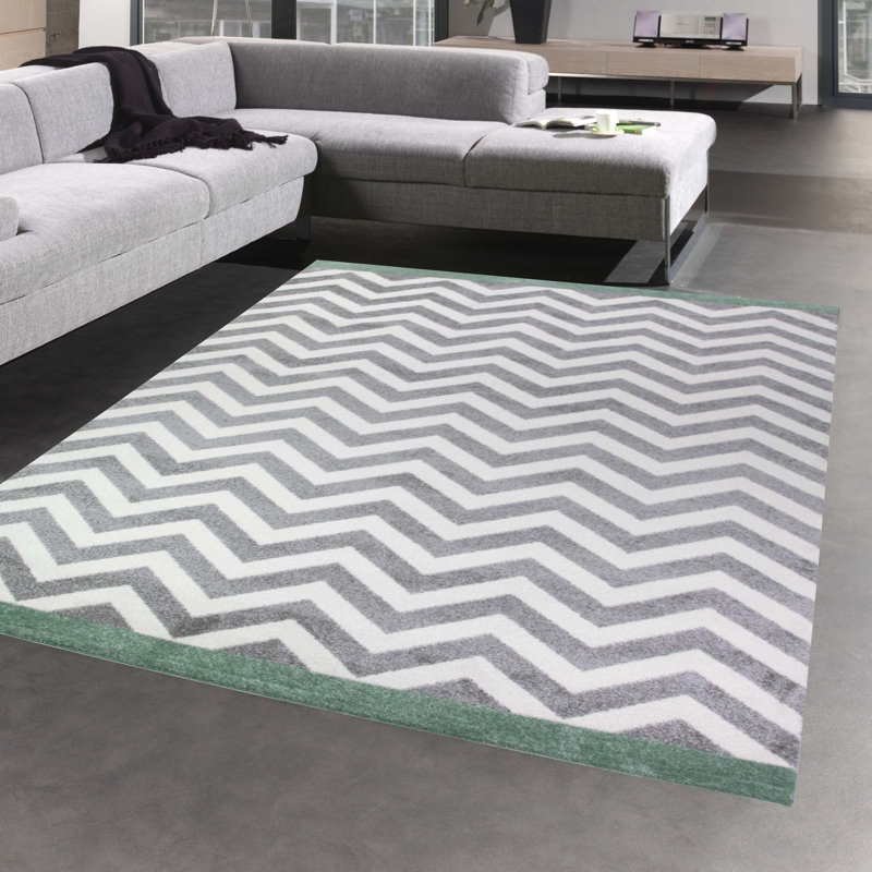 Geometric Area Rug, Rectangular 140 x 200cm