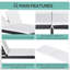 Chaise longue double inclinable avec coussins 47,25 po-1299513743-1299513740