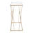 Weinberg 43.5'' Glass Top Console Table