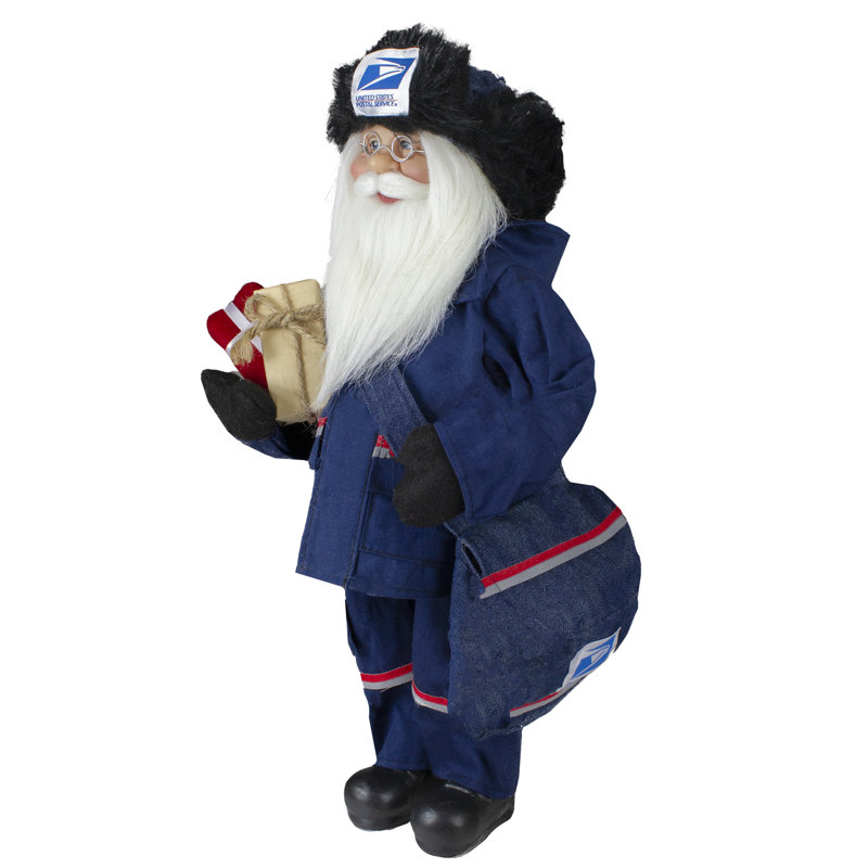 Figurine de père Noël 18 "avec service de cadeau des États-Unis 18"