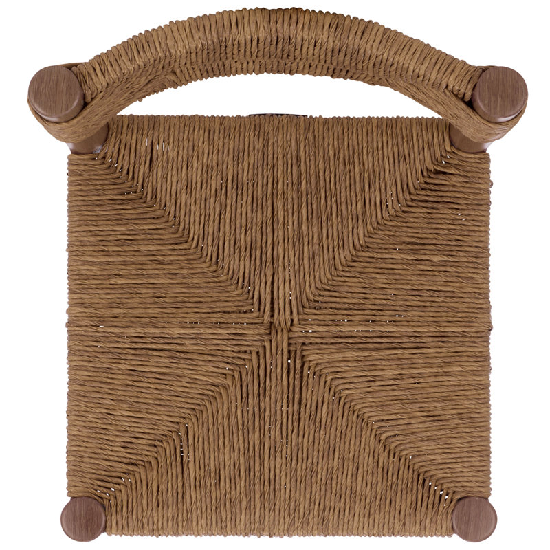 Romona Rattan Weaving Outdoor Barstool, Brown