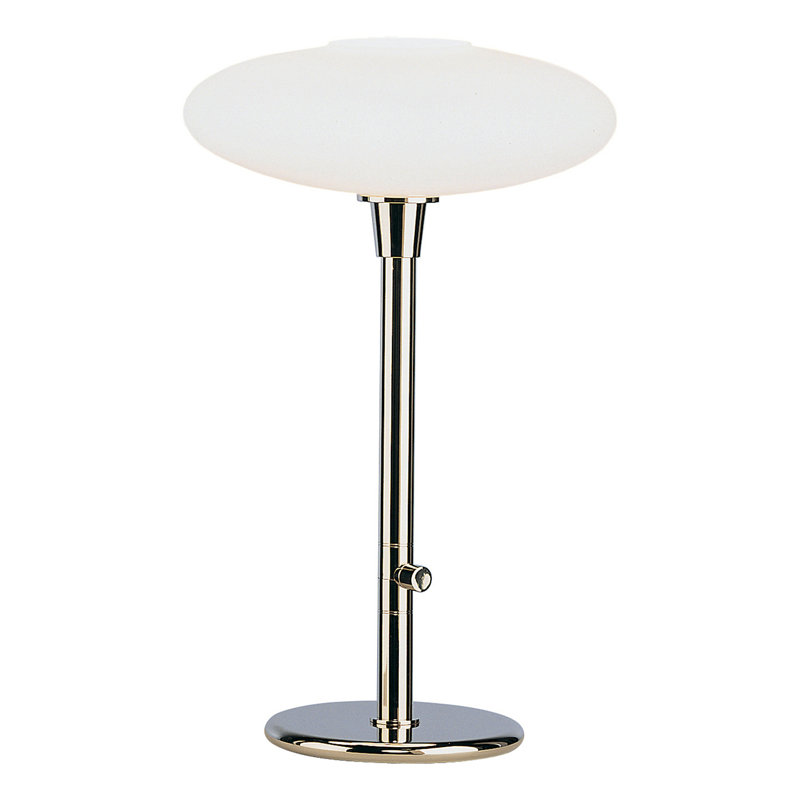 Ovo Table Lamp, Polished Nickel