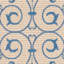 Tapis intérieur / extérieur brun clair / bleu Arneshia-19139302