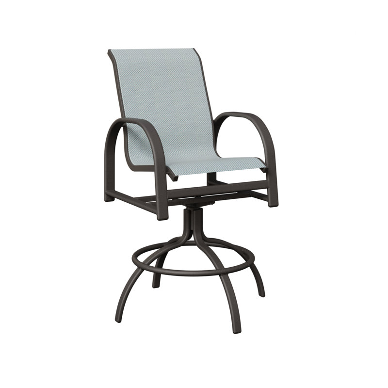 Chaise berçante pivotante Berlin Gardens Murphy Slings, Interlock Calypso, Graphite moucheté