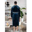  Peignoir en molleton mi-mollet avec poches-236677858-236677909