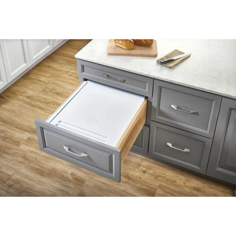 Rev-A-Shelf Trim to Fit Bread Drawer Cover, White