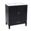 Meuble-lavabo 30 po avec lavabo style rétro-106646947