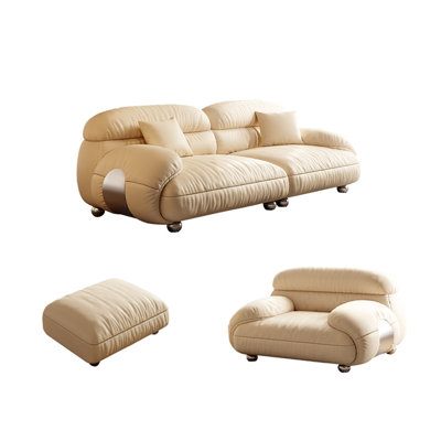 Traditional Chinese style straight row sofa set