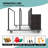 Pool Float Storage Organizer with Wheels, Outdoor Rattan Pool Caddy Toy Storage Basket for Poolside Patio Deck-1782646156