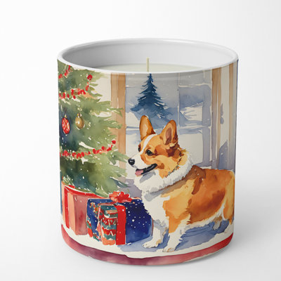 Tumbler Candle with Ceramic Holder