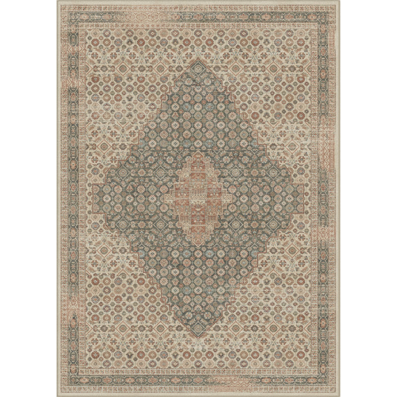Chihiro Oriental Viscose Area Rug, Rectangle 160 x 230cm