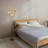 Lianabel 165cm Rattan Tree Floor Lamp with 3 Bulbs Included