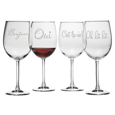 French 101 19oz. Wine Glass Set