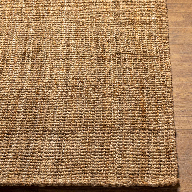Tapis brun en jute / sisal Amesti, Rectangle 4 pi x 6 pi
