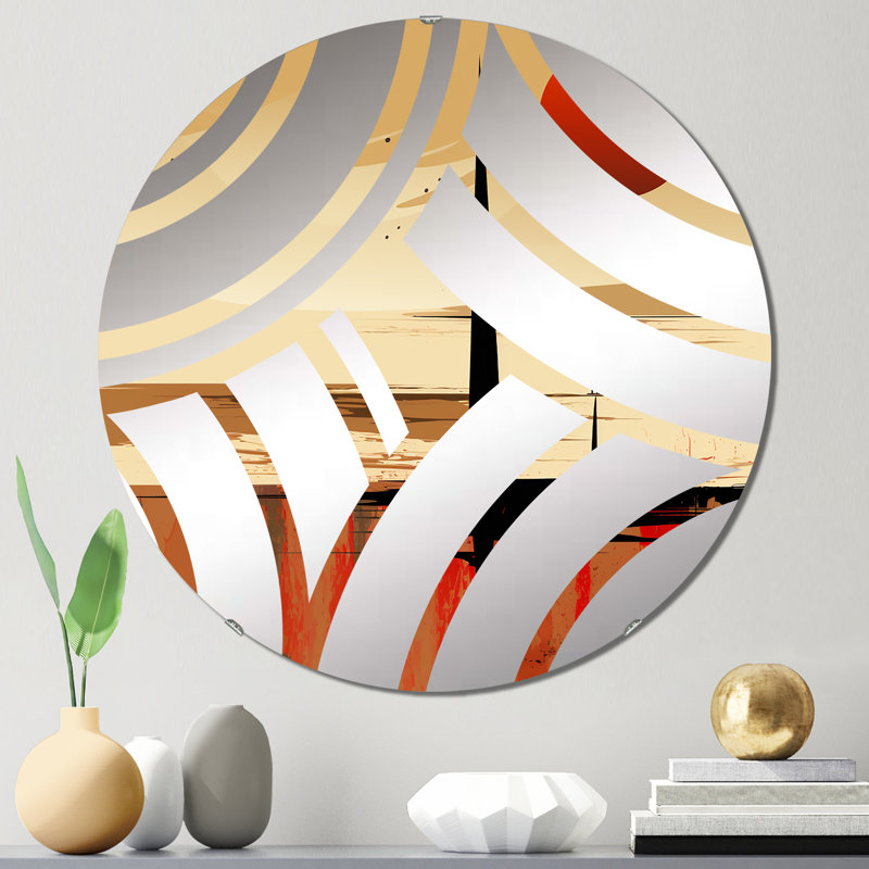 Miroir décoratif Balham, 23,6 po x 23,6 po