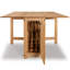 Aaeden 4 - Person Drop Leaf Pine Solid Wood Dining Set