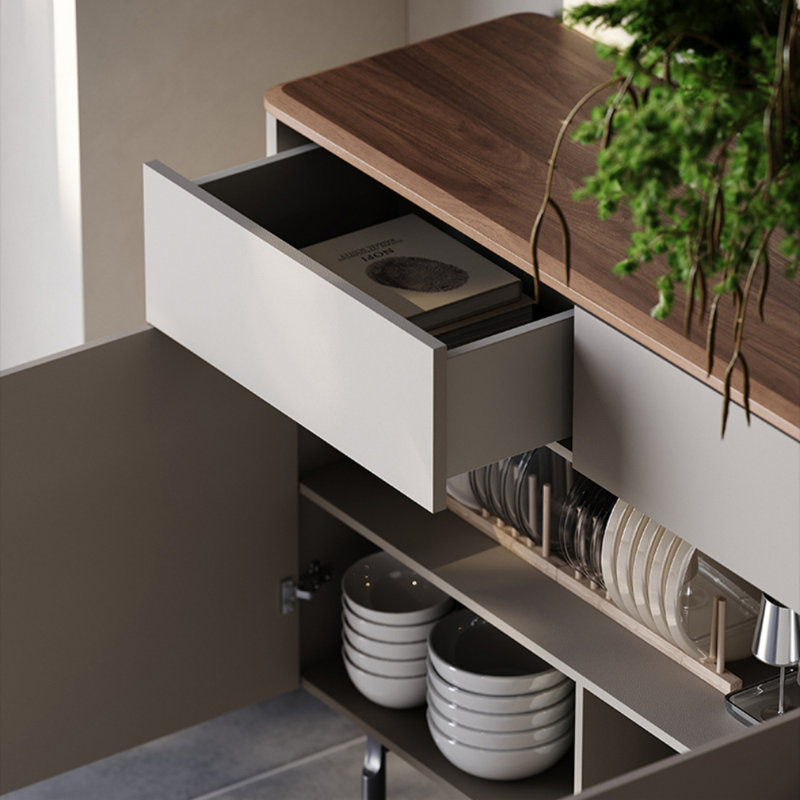 Buffet haut de gamme à grande capacité, H 41,34 po x l 70,87 po x P 15,75 po