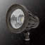 Projecteur à DEL en acier intégré