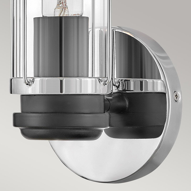 Wallchiere, Polished Chrome/Black