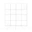 Aarica Spanish Retro White  Square Glossy 3D Tile Stickers 15 x 15cm