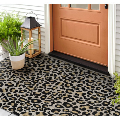 Non-Slip Animal Print Outdoor Doormat