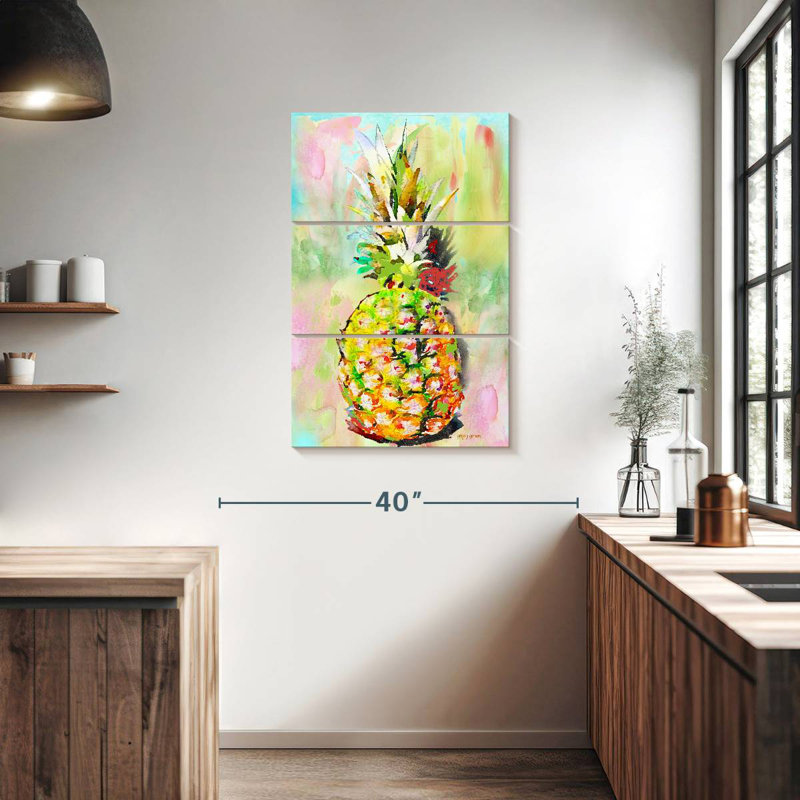 Ananas soleil, H 38 po x l 24 po