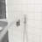 Wall Mounted Dual Shower - , With Rainfall Head And Handheld For Custom Bathing Square , Valve 1.8 Gpm Max Flow Rate