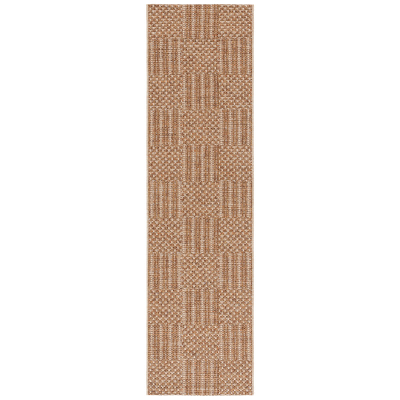 Tapis intérieur / extérieur en sisal Jhared, Tapis de couloir 2 pi 2 po x 8 pi