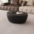 Marble Top Goose Eggs Shape Leather Coffee Modern Sofa Table For Living Room Furniture-2089581075
