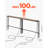 Narrow Console Sofa Table Couch Table 2 Pieces for Entryway & Living Room