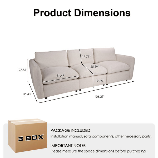 Dimensions du produit