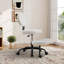 Fauteuil inclinable ergonomique pour bureau de yoga avec hauteur ajustable Olamide de 25,8 po de large Olamide-130495887