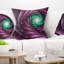 Coussin décoratif floral à fleurs fractales-30611665-30611669