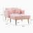 Jameon 40.94" Wide Tufted Upholstered Convertible Sleeper Chair-465812727