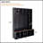 Versatile Wooden Hall Tree with Hooks, Adjustable Shelves, and Storage Bench for Organized Entryways-504221793