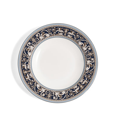 Florentine Navy 8.9in Rim Soup Plate