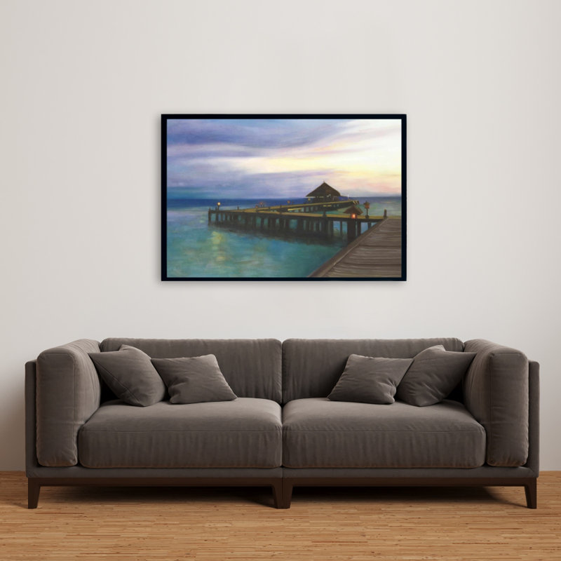 " Boardwalk With Sunset "