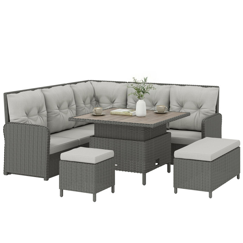 Rattan Sofa Set