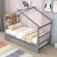 Lit maison en bois avec lit gigogne Iakup-294356112-294356113