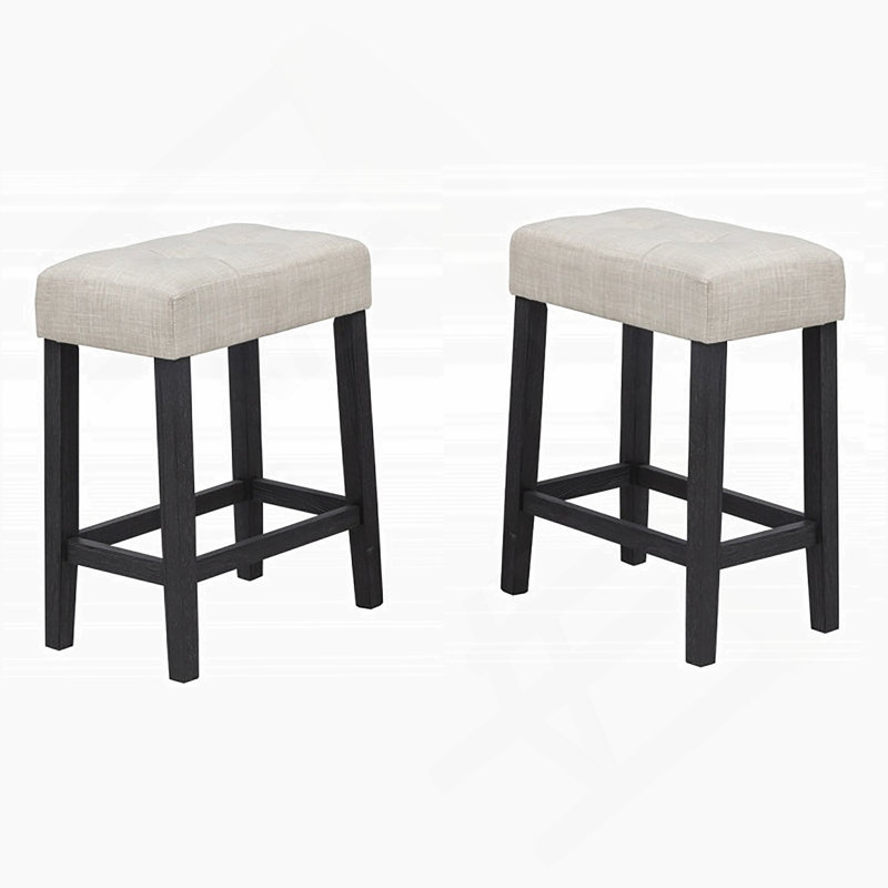 Contemporary Backless Bar Stools Set, Ideal For Dining Room And Kitchen, Blending Style And Comfort For A Great Experience