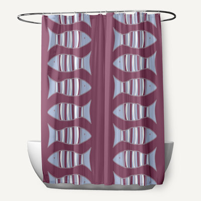 Ludwig Floral Single Shower Curtain