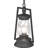 Cromartie 1-Light Indoor or Outdoor Antique Bronze Aluminum Hanging Lantern with Twisted Clear Glass