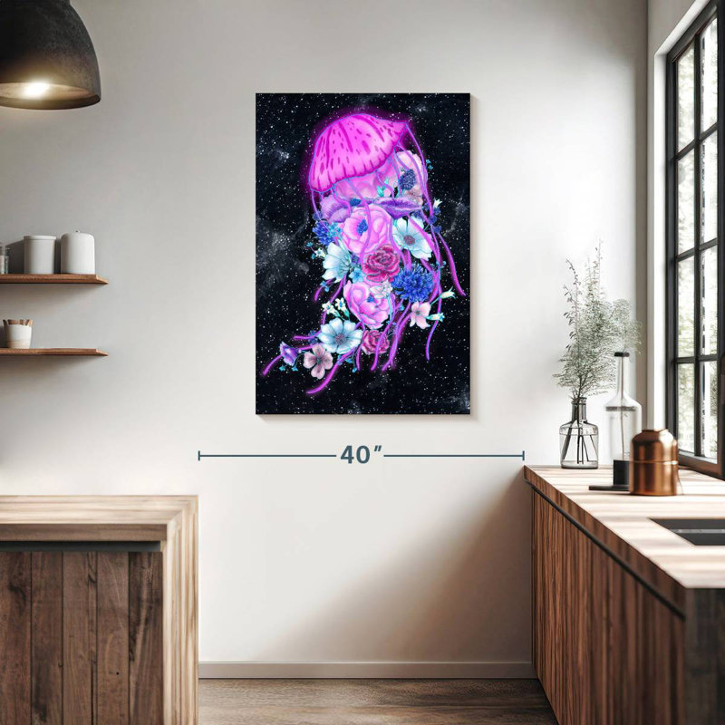 Brampt Magic Ocean Jellyfish, 39" H x 26" W