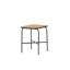 Arlisha Acacia Metal Base Dining Table